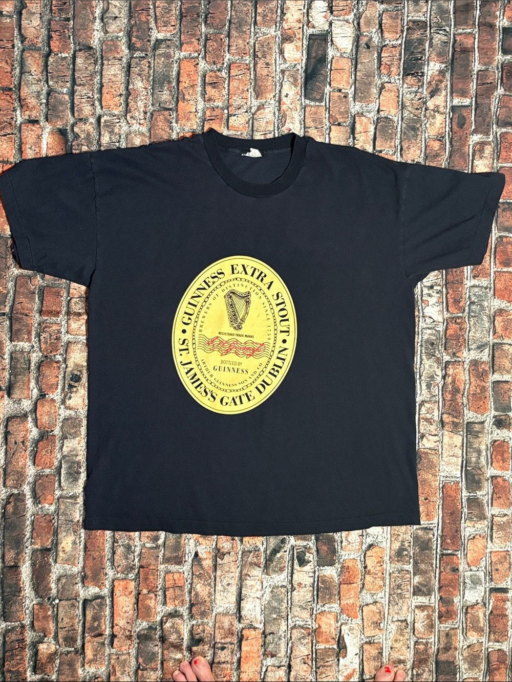 Vintage Guiness Extra Stout Beer T-Shirt